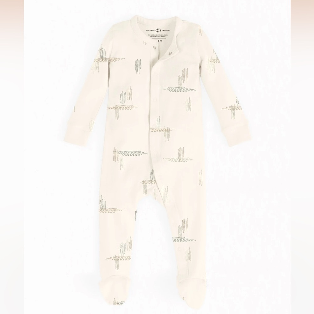 Colored organics Skylar Footed Sleeper
